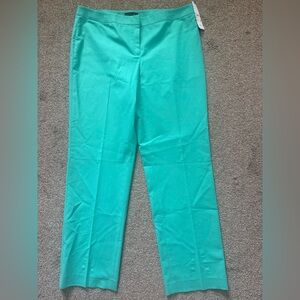 Lafayette 148‎ New York Women's Teal Pants Size 16 NWT